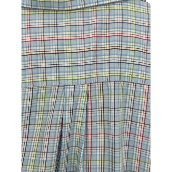 Peter Millar Plaid Shirt‎ Mens XXL Button Up Casual Business Workwear - Picture 9 of 12